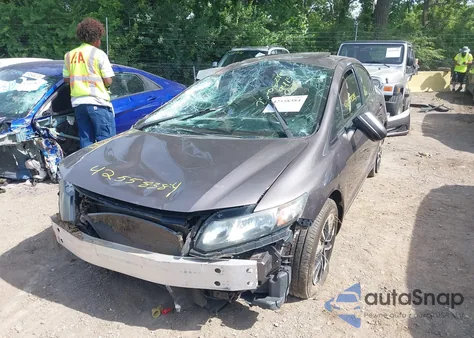 2014 Honda Civic Ex from USA, damaged, VIN 19XFB2F84EE246383